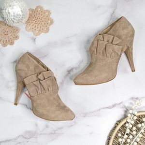Zara Ruffle Stiletto Shootie